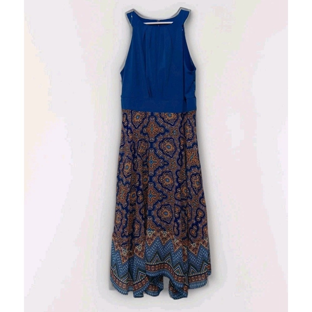 Sandra Darren Women Sleeveless Bohemian Asymmetrical Hem Wedding Guest  Dress 14